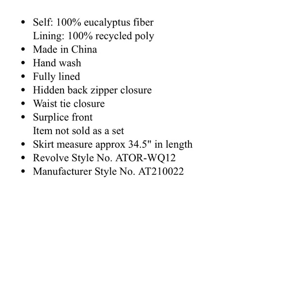 Atoir Laguna skirt - Picture 5 of 12